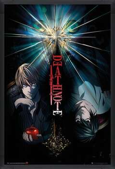Ingelijste poster Death Note - Duo