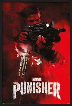 Ingelijste poster The Punisher - Aim